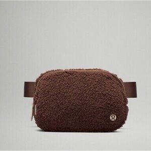 Lululemon Athletica Tan Sherpa Bag